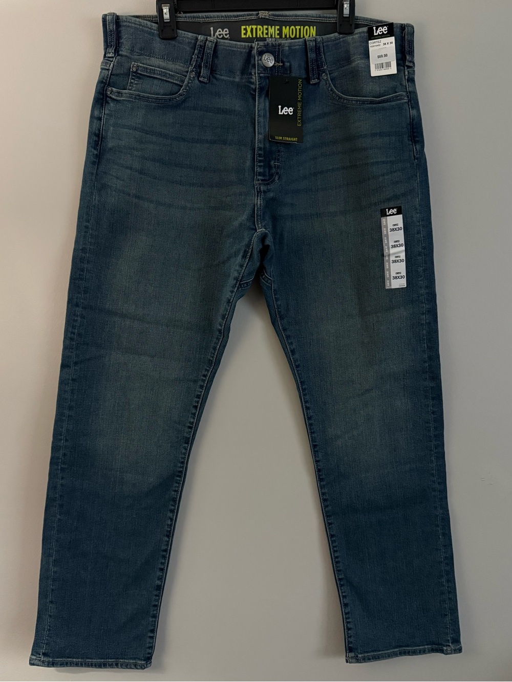 Lee Men’s Blue Slim Straight Jeans